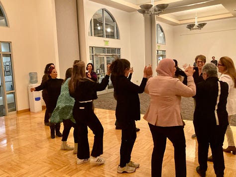 The P2G Women's Dialogue from Israel attended a Havdalah ceremony and dinner with members of the Michiana Jewish community in South Bend, Indiana.