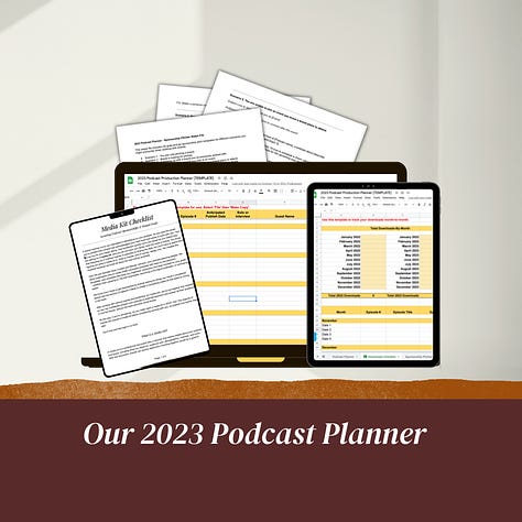 2023 Podcast Planner
