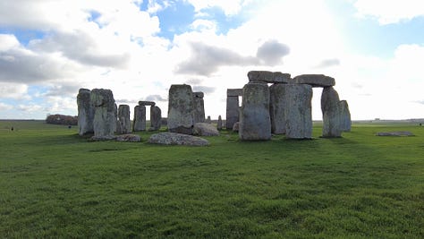 More images of Stonehenge, Wiltshire. 