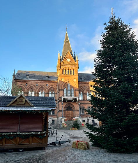 Wintery scenes around Denmark