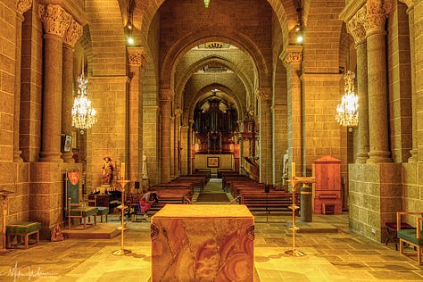 Inside the cathedral, part 1