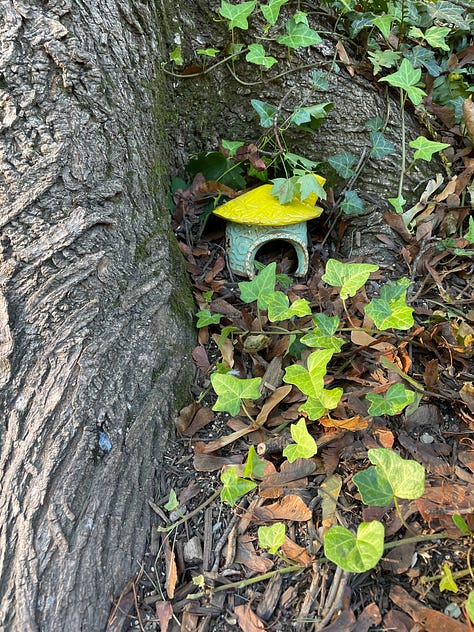 Making pottery gnome homes