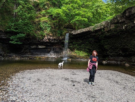 walking the waterfalls of the brecon beacons