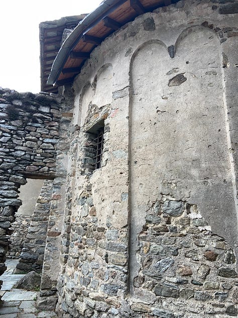 Sparano, Italy. The church (1025) was probably commissioned by Arduino himself to thank god for his victory