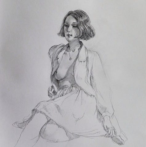 harry holland life drawings