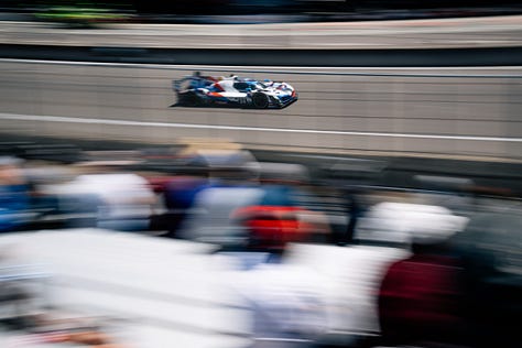 BMW M Team RLL captures pole position ahead of the IMSA Monterey round at Laguna Seca in May 2025. Photos by Walter Fulbright.