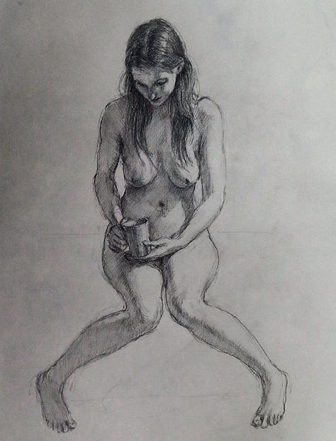 harry holland life drawings 