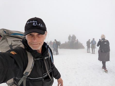 Walking up Ben Nevis