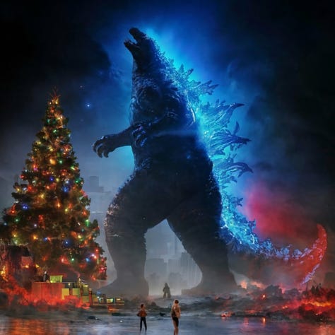 Godzilla Holiday Dance Party Epic