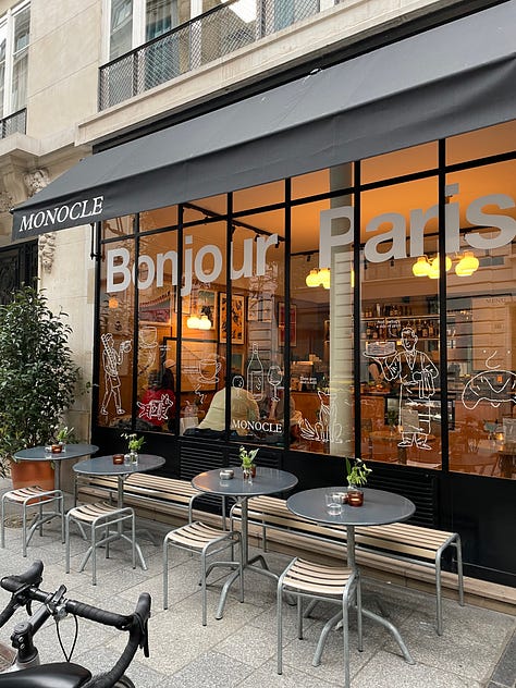 Monocle Cafê location in Paris