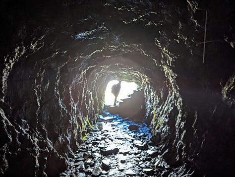 walking near Blaenau Ffestiniog in North Wales