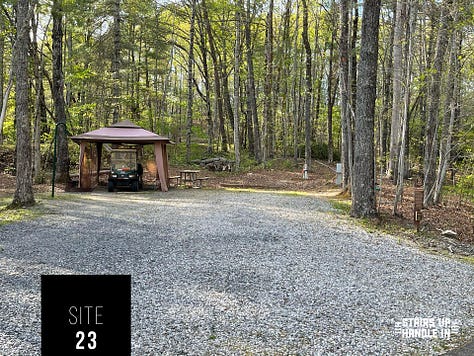Morganton Point Campsites