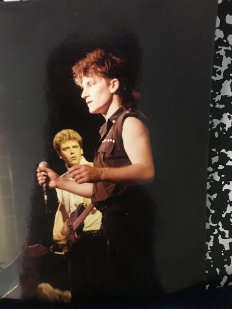various photos of mostly bono