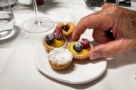 Trattoria Losanna’s trio desserts that draws on their normal a la carte dessert options.