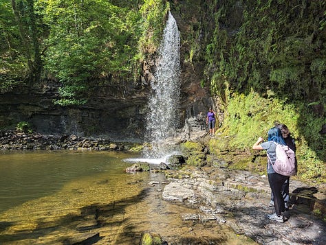 waterfalls of the brecon beacons guided walk