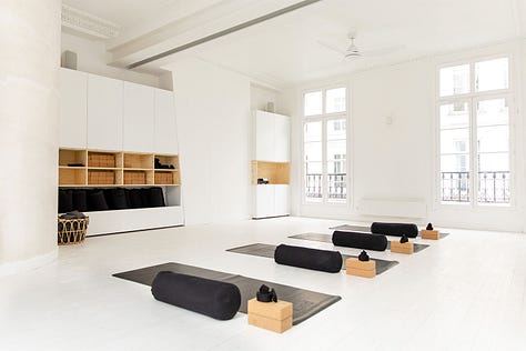 Kind Yoga studio and café in Paris, France