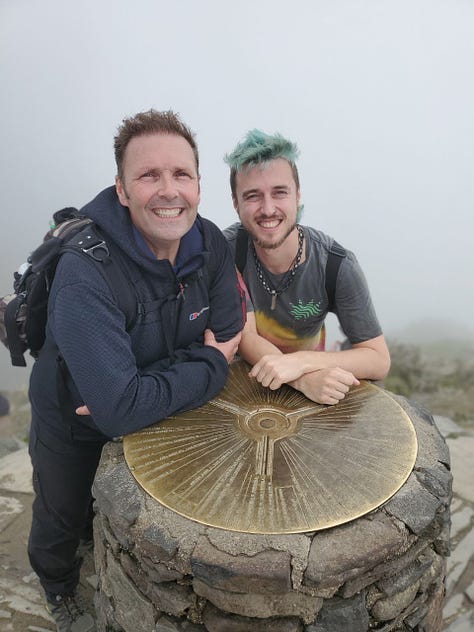 guided walk to the summit of Snowdon, Ranger path