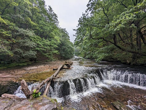 guided walk of the Brecon Beacons waterfalls