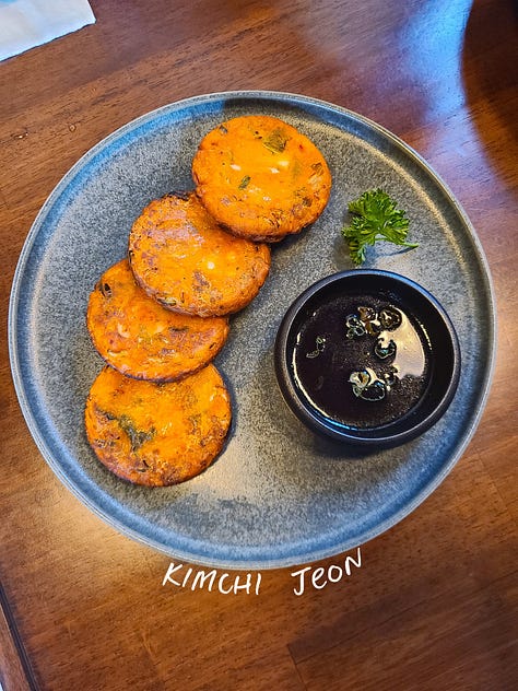 Bibim Korean Bistro appetizer kimchi jeon