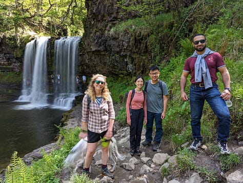 waterfalls walk in the brecon beacons