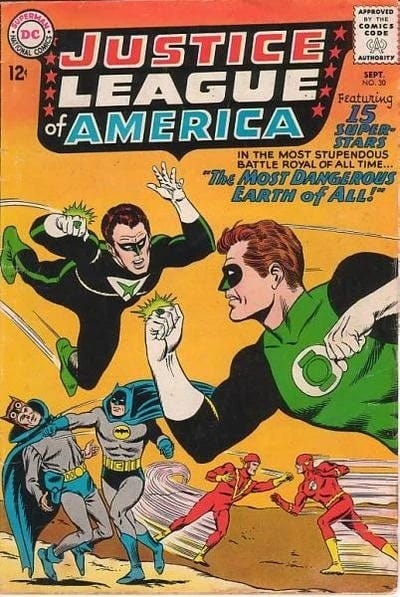 Couvertures Justice League of America