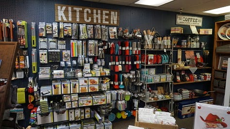 Brace Books & More is stocked with books, gifts, home goods and unique items and is locally-owned by Tara Anson