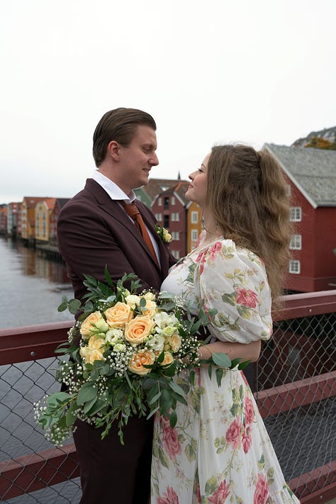 Peter Imanuelsen and Camilla Rose Imanuelsen wedding photos
