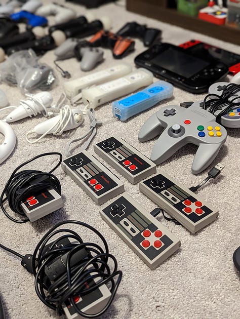 Lots of controllers!