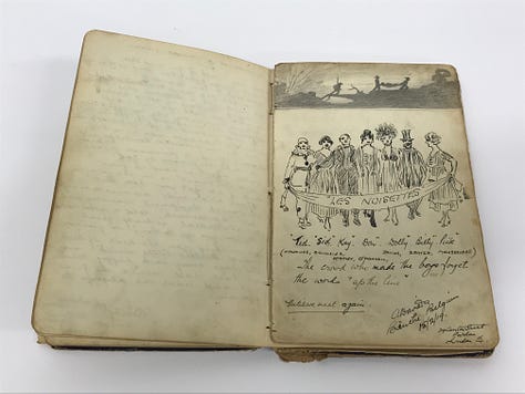 Wartime book sold at auction on Tyneside