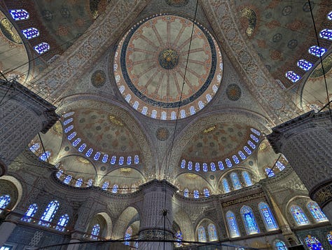Blue Mosque and Sokollu Mehmed Pasha Mosque