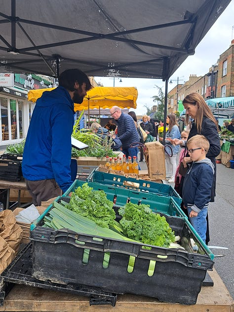 Islington Farmers Market, Chapel Market, London