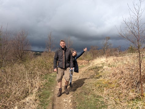 walking hiking in the waterfalls area of the Brecon Beacons