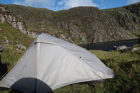 wild camping carneddau snowdonia