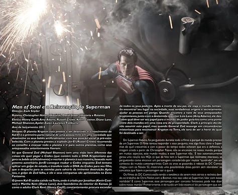 Previews de capítulos do livro NOVA GENESIS de Diogo Oliveira, da Editora CQI, livro nacional sobre o Snyderverse e o DCEU.