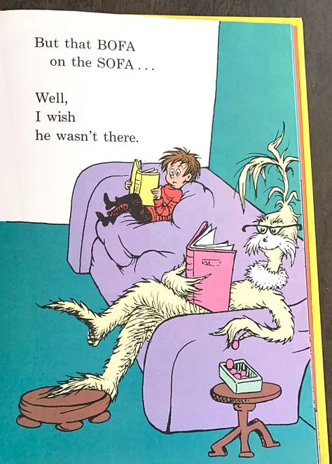 Pages from There's A Wocket in My Pocket! by Dr. Seuss