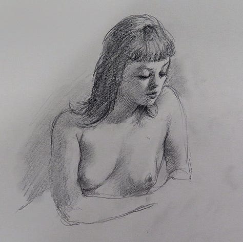 harry holland life drawings 