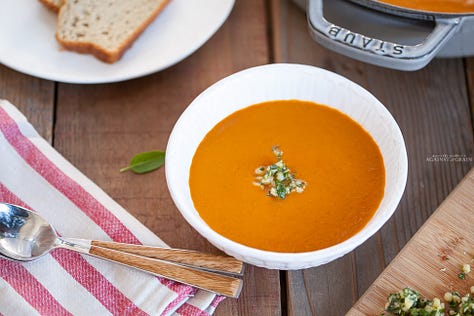 3 dairy free comforting soups