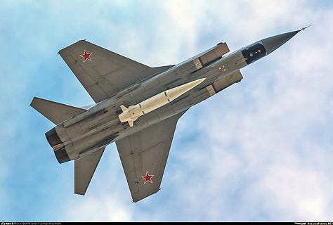 MIG-31 s Kinzalom i SU-57 najnoviji izdanak ruskoh vojnog srakoplovstva 