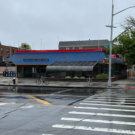 The Burger King at 69th Street and Northern Boulevard in Jackson Heights, New York, days after closing. 