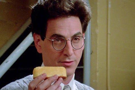 Shots from the twinkie scene in Ghostbusters (1984)