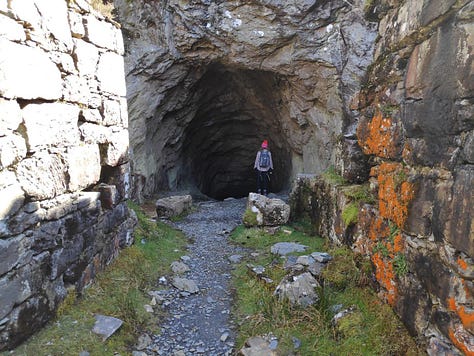 walking near Blaenau Ffestiniog in Snowdonia National Park