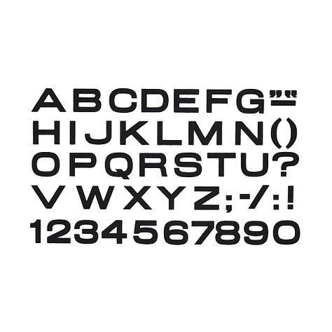 Brownjohn, Chermayeff & Geismar's 1960 corporate typeface for Chase Manhattan