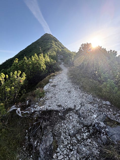 Various mountain photography in autumn