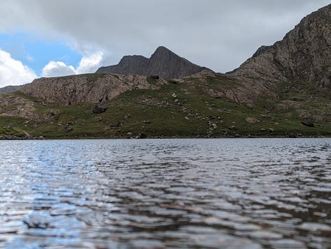 hikers on snowdon