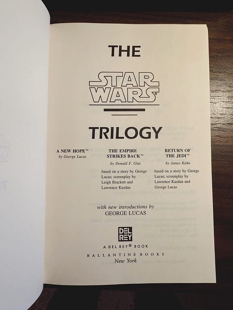 Star Wars Trilogy Novelization Cover and Interior Images by Nostalgia Nation/That 80s Dude