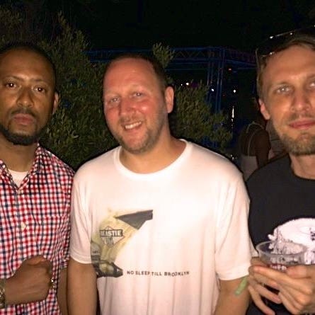 BobaFatt with (L-R) Jazzy Jeff, DJ Koco, and Madlib & Mr Thing