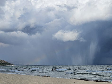 Fluffy Clouds and Rainbows