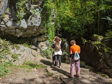 guided walk of the Brecon Beacons waterfalls