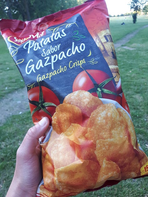 Exemplary Lidl crisps