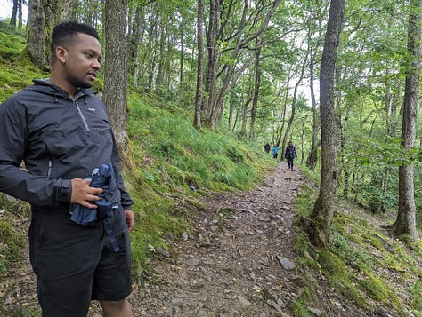 guided walk of the Brecon Beacons waterfalls